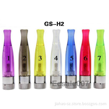Free Shipping GS H2 Atomizer Clearomizer for EGO E-Cigarette Various Colors Factory Price.